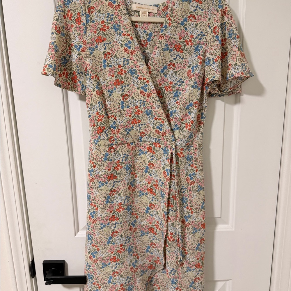 Floral Wrap Dress